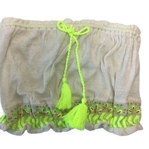 Free People No More Tiers Tube Crop Sz Small